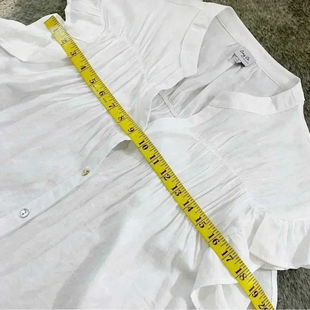 Cozy Co. Ruffle Blouse - Picture 12 of 12